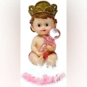 Princess Baby Shower Girl Figurine Cake Topper Decoration Gift